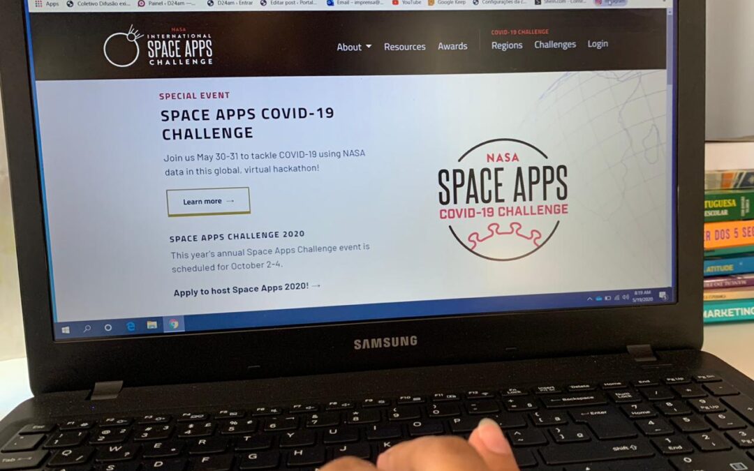 Covid 19: Amazonenses podem sugerir soluções tecnológicas à Nasa em evento global