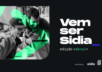 Sidia promove evento para recrutar profissionais e estudantes da área de Desenvolvimento de Software e correlatas