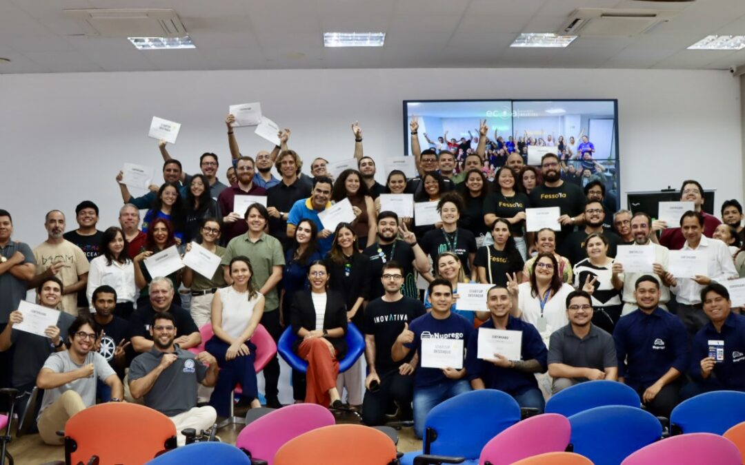 Manaus Tech Hub forma 21 novas startups na capital através do programa Ecoa powered by InovAtiva